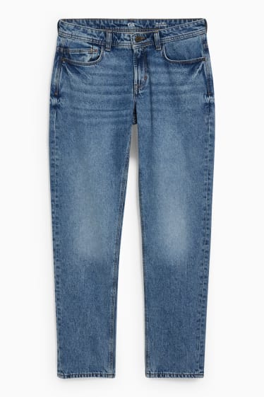 Damen - Boyfriend Jeans - Low Waist - jeansblau