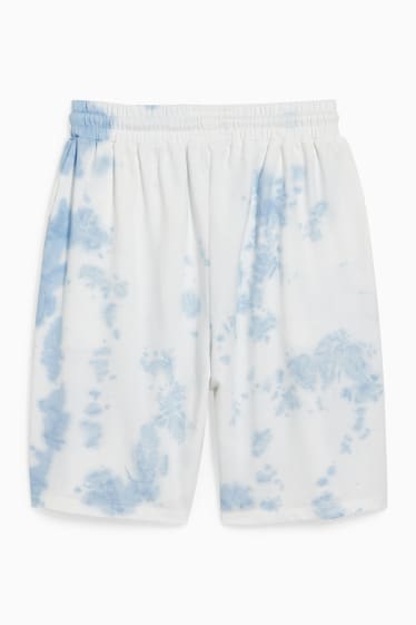 CLOCKHOUSE - sweat shorts - genderneutral - PRIDE - white / light blue