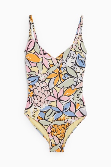 Women - Swimsuit - padded - LYCRA® XTRA LIFE™ - floral - multicoloured