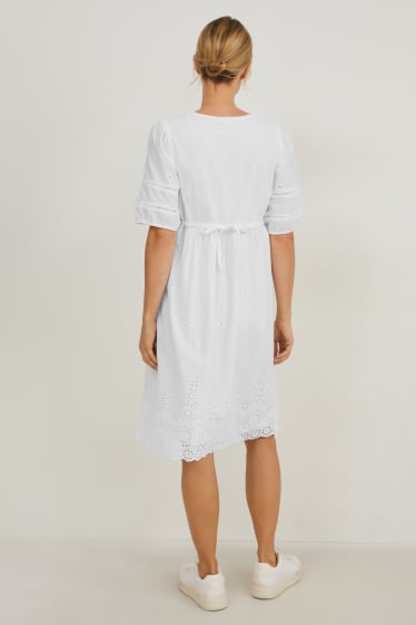 Mujer - Vestido de lactancia - blanco