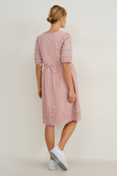 Damen - Still-Kleid - rosa