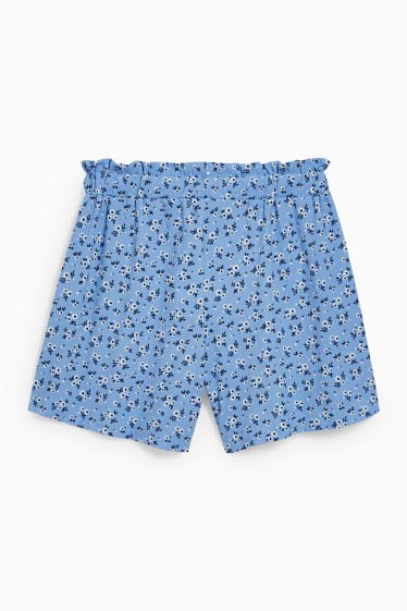 Teens & young adults - CLOCKHOUSE - shorts - floral - light blue