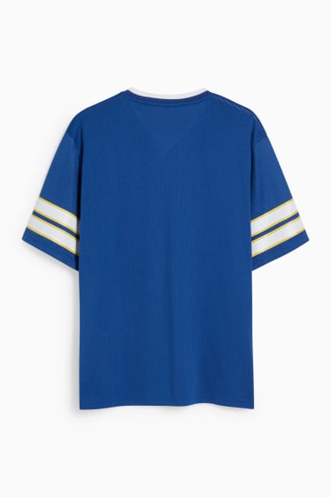 Pánské - CLOCKHOUSE - tričko - modrá