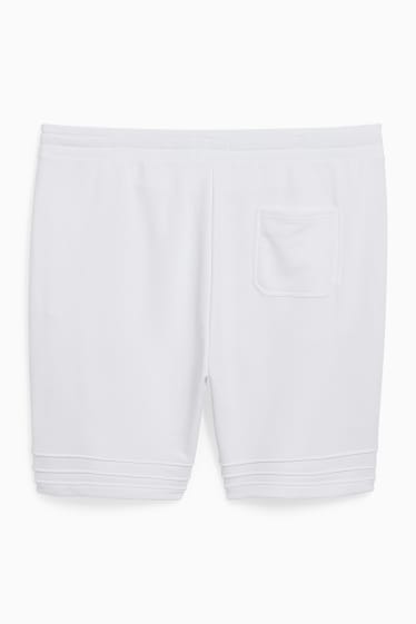 Uomo - CLOCKHOUSE - shorts di felpa - PRIDE - bianco