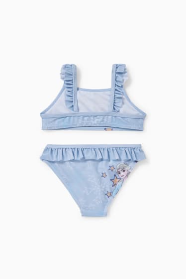 Bambini - Frozen - bikini - LYCRA® XTRA LIFE™ - 2 pezzi - azzurro