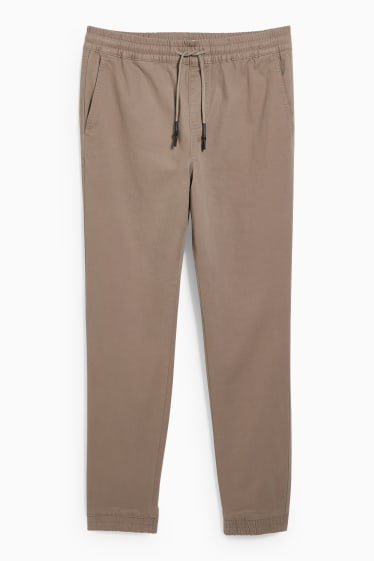 Hommes - CLOCKHOUSE- pantalon - jambes fuselées - taupe