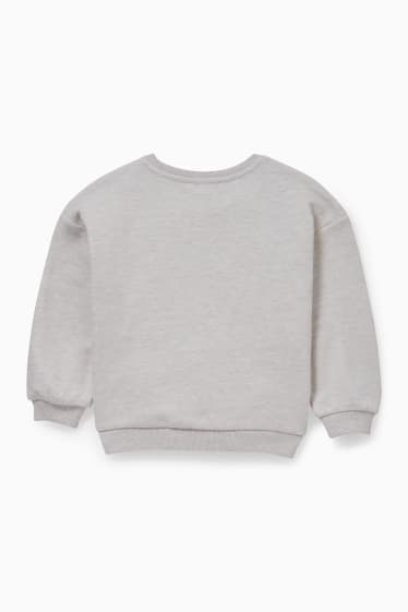 Kinder - Sweatshirt - hellgrau-melange