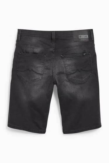 Men - MUSTANG - denim shorts - Chicago - denim-gray