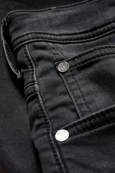 Heren - MUSTANG - korte spijkerbroek - Chicago - jeansgrijs