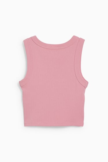 Tieners & jongvolwassenen - CLOCKHOUSE - cropped top - roze