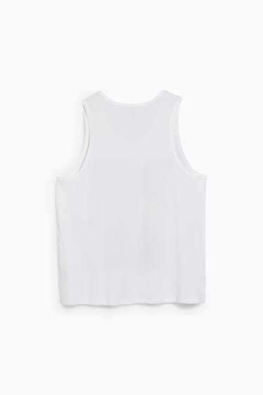 Hombre - CLOCKHOUSE - camiseta sin mangas - blanco