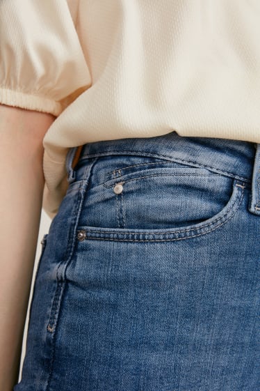 Damen - Skinny Jeans - High Waist - LYCRA® - jeansblau