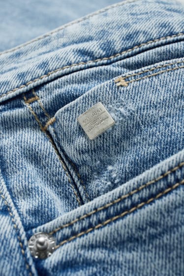 Damen - Flare Jeans - High Waist - LYCRA® - helljeansblau