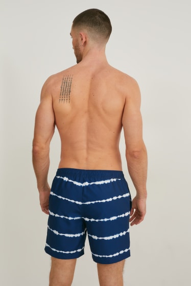 Hommes - Short de bain - bleu foncé