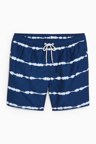 Hommes - Short de bain - bleu foncé