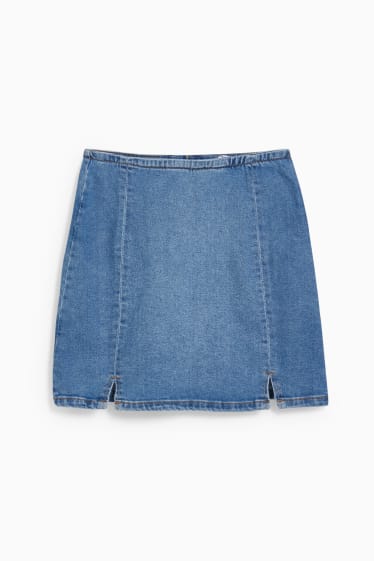 Dames - CLOCKHOUSE - spijkerrok - jeansblauw