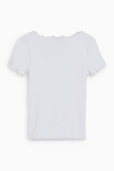 Adolescenți și tineri - CLOCKHOUSE - Recover™ - tricou - alb
