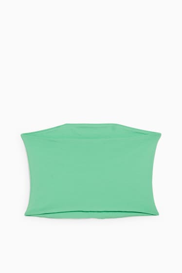 Dona - CLOCKHOUSE - crop top - verd clar