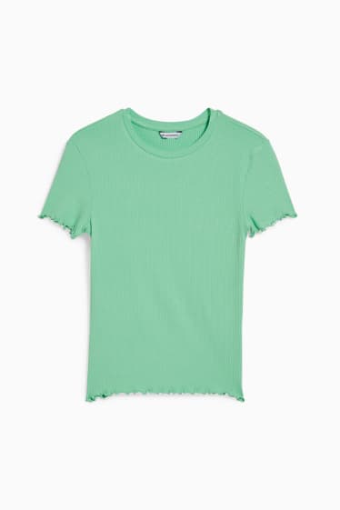 Dospívající a mladí - CLOCKHOUSE - tričko - světle zelená