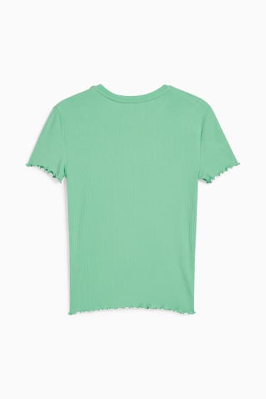 Dospívající a mladí - CLOCKHOUSE - tričko - světle zelená