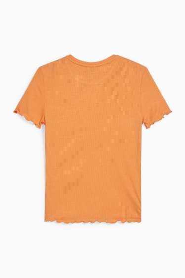 Kobiety - CLOCKHOUSE - T-shirt - pomarańczowy