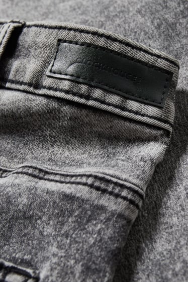 Damen - CLOCKHOUSE - Super Skinny Jeans - High Waist - dunkeljeansgrau