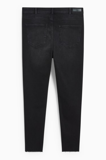 Donna - CLOCKHOUSE - skinny jeans - vita alta - jeans grigio scuro