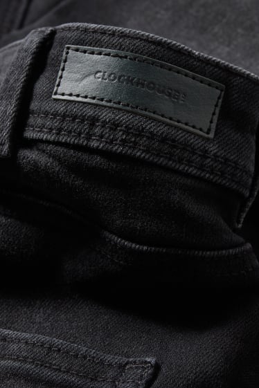 Donna - CLOCKHOUSE - skinny jeans - vita alta - jeans grigio scuro