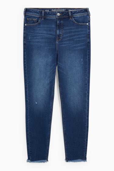 Teens & Twens - CLOCKHOUSE - Skinny Jeans - High Waist - jeansblau