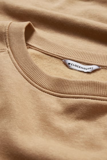 Tieners & jongvolwassenen - CLOCKHOUSE - sweatshirt - beige