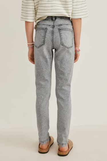 Niños - Jegging jeans - vaqueros - gris claro