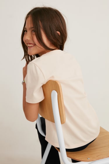 Kinder Mädchen - Billie Eilish - Kurzarmshirt - rosa