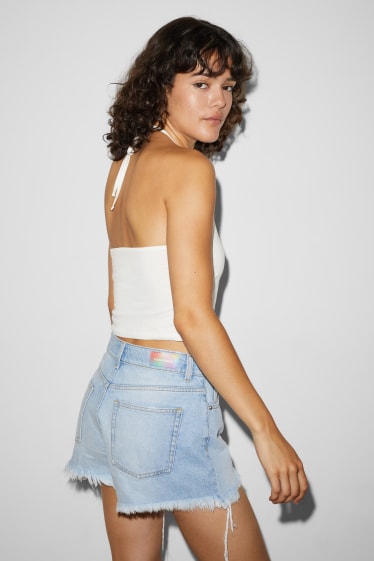Damen - Crop Top - PRIDE - weiß