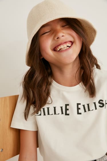 Children - Billie Eilish - short sleeve T-shirt - beige