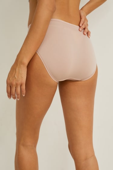 Donna - Confezione da 3 - slip - Mandorla