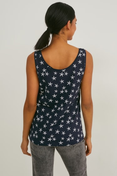 Women - Basic top - dark blue