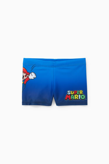 Kinder - Super Mario - Badehose - LYCRA® XTRA LIFE™ - dunkelblau