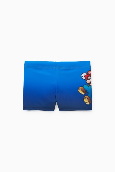 Kinder - Super Mario - Badehose - LYCRA® XTRA LIFE™ - dunkelblau