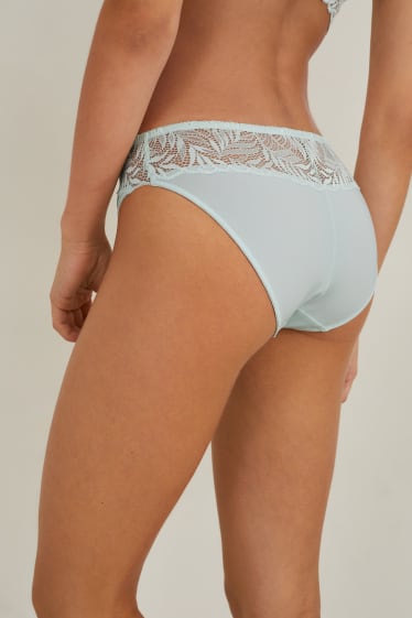 Women - Briefs - LYCRA® - mint green