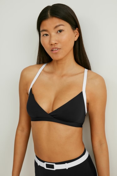 Femei - Top bikini - vătuit - LYCRA® XTRA LIFE™ - negru