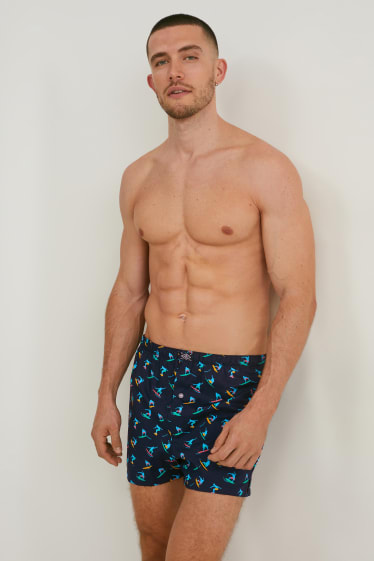 Men - Multipack of 2 - boxer shorts - woven - coral