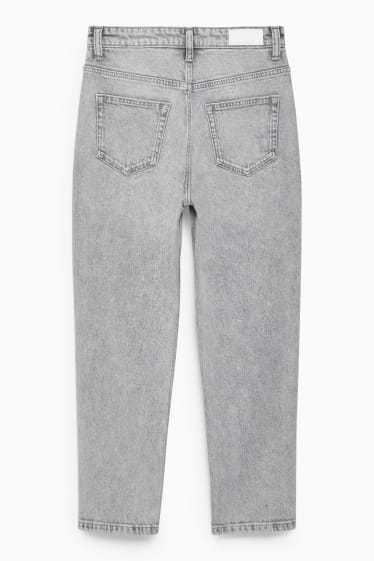 Enfants filles - Jean relax - jean gris clair
