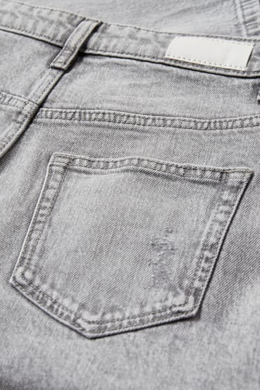 Kinderen - Relaxed jeans - jeanslichtgrijs