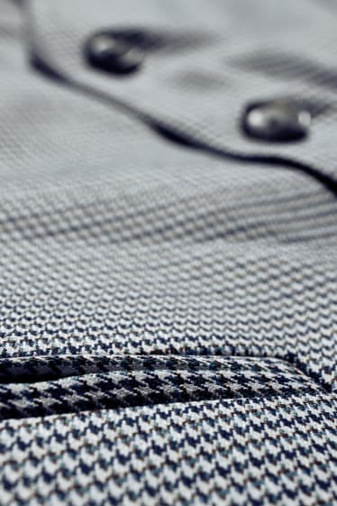 Men - Mix-and-match waistcoat - slim fit - LYCRA®  - gray-melange