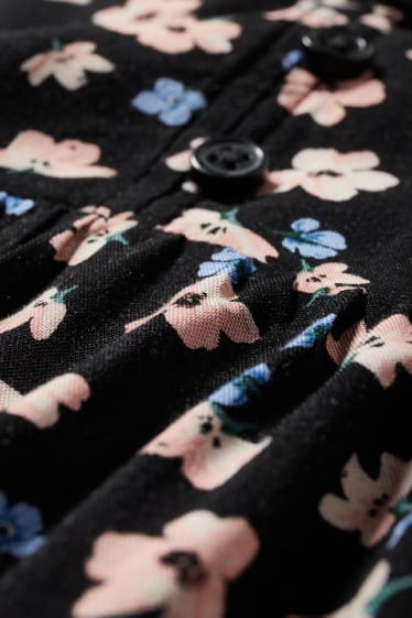Women - CLOCKHOUSE - blouse - LENZING™ ECOVERO™ - floral - black