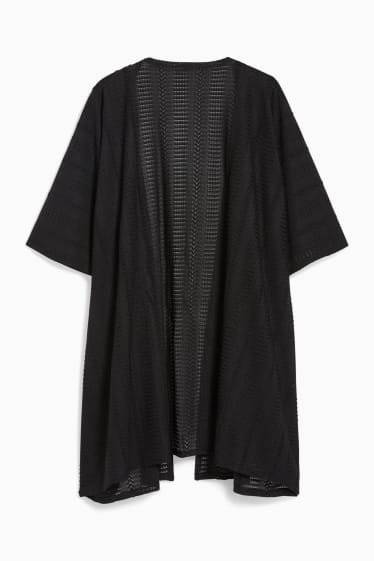 Damen - Kimono - schwarz