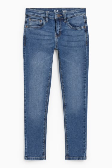 Enfants garçons - Skinny jean - production économe en eau - jean bleu