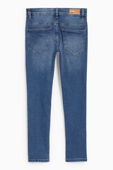 Kinderen - Skinny jeans - waterbesparend geproduceerd - jeansblauw