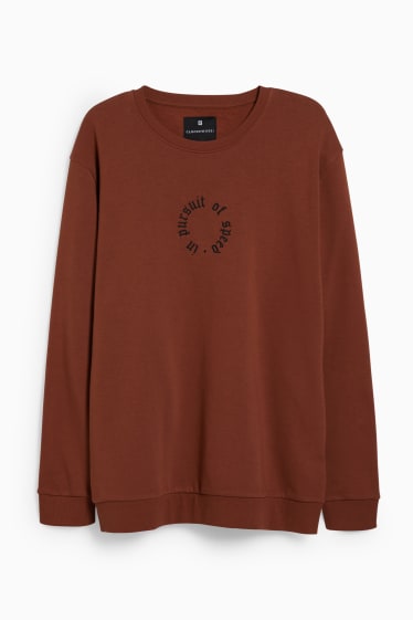 Men - CLOCKHOUSE - sweatshirt - brown
