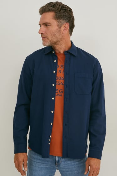 Men - T-shirt - brown